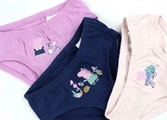 Name It pastel lavender mix Gurli Gris underbukser (3-pak)